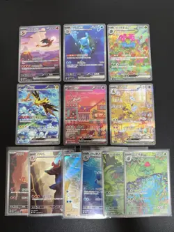 151 Sar AR All Full Set S&V Korean Alt Art Card Lot 12 Charizard Mew Zapdos+ - Image 1