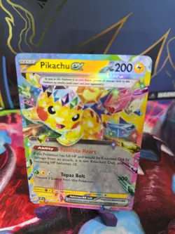 Pokemon Card TCG Pikachu Ex 057/191 Double Rare Surging Sparks Near Mint#10 - Image 1