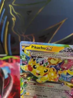 Pokemon Card TCG Pikachu Ex 057/191 Double Rare Surging Sparks Near Mint#10 - Image 2