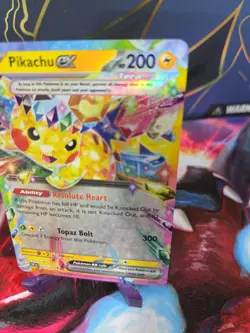 Pokemon Card TCG Pikachu Ex 057/191 Double Rare Surging Sparks Near Mint#10 - Image 4