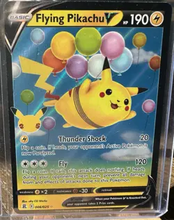 Flying Pikachu V 006/025 Celebrations NM Ultra Rare Pokemon Card - Image 1