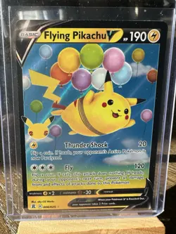 Flying Pikachu V 006/025 Celebrations NM Ultra Rare Pokemon Card - Image 2
