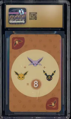 2019 Pokemon Playing Cards Korean Point Salad Eevee Edition Flareon CGC 10 - Image 2