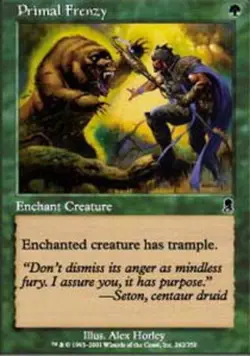 Primal Frenzy - Odyssey #262/350 MTG Magic The Gathering - Image 1