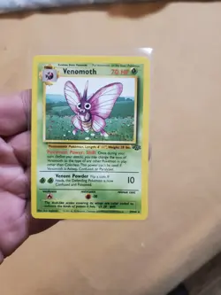 LP/NM Venomoth 29/64 - Jungle - Non Holo - Pokemon Card TCG Unlimited Rare Card - Image 1