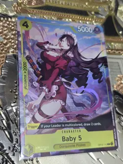 One Piece Card Game Baby 5 Legacy of the Master OP12-112 Alt Art - Image 1