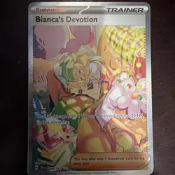 Bianca's Devotion Special Illustration Pokemon Card 209/162 - Image 1
