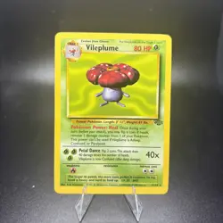 Pokemon Vileplume 31/64 Jungle Set Non-Holo Vintage Vtg Card TCG WOTC Rare NM -c - Image 1