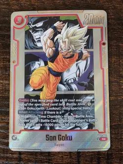 Son Goku - SB02-004 Alternate Art Manga Booster 02 Dragon Ball Card English - Image 1