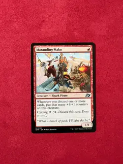 Marauding Mako - Aetherdrift Magic The Gathering MTG DFT #138 - Image 1