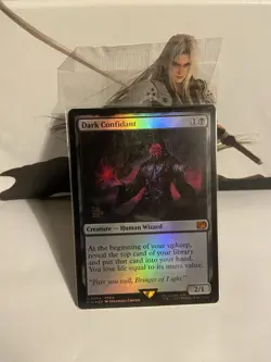 MTG Final Fantasy Pre-Release 2025 Dark Confidant FIN 0094 Foil Sealed Promo - Image 1