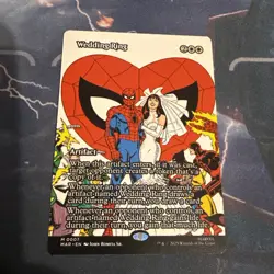 Wedding Ring, M 0007, SPM, Marvel's Spiderman, MTG, English, NM - Image 1
