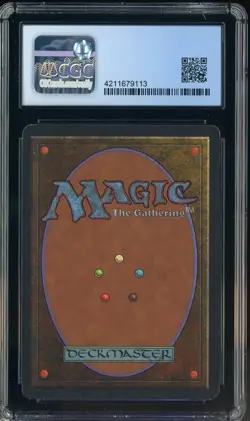 1994 MTG Magic The Gathering Revised Edition Burrowing CGC 8 NM-MT - Image 2