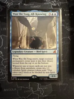 Wan Shi Tong, All-Knowing - 98 - NM - Avatar: The Last Airbender - MTG - Image 1