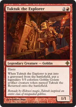 Tuktuk the Explorer - Rise of the Eldrazi #169/248 MTG Magic The Gathering - Image 1