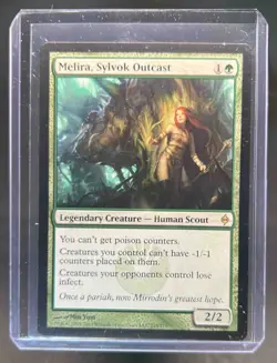 2011 Magic MTG New Phyrexia Melira, Sylvok Outcast #115 - Image 1