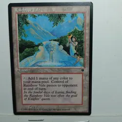 RAINBOW VALE -- MTG - FALLEN EMPIRES - NM - Image 1