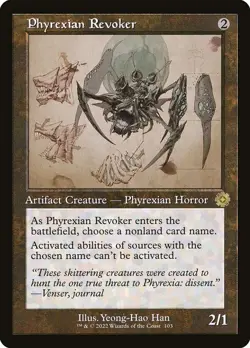 Phyrexian Revoker Retro Frame Foil - The Brothers' War Retro Artifacts MTG-NM - Image 1