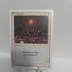 Armageddon Revised Edition 3rd Magic the Gathering White Rare MtG - Image 1