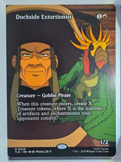 Dockside Extortionist (Borderless)- M28 - MTG - Avatar: The Last Airbender (TLE) - Image 1