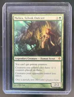 2011 Magic MTG New Phyrexia Melira, Sylvok Outcast #115 - Image 1