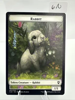 Rabbit Token - Commander Legends: Battle for Baldur's Gate (CLB) - MTG - Image 4