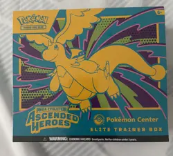 Pokemon Center Elite Trainer Box Mega Evolution—Ascended Heroes - Image 1