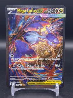 Pokemon TCG Mega Latias ex 181/132 Mega Evolution Special Illustration Rare NM - Image 1
