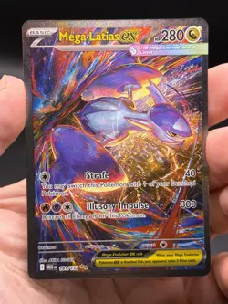 Pokemon TCG Mega Latias ex 181/132 Mega Evolution Special Illustration Rare NM - Image 3