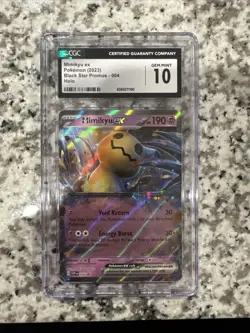 Pokemon TCG Mimikyu ex 004 S&V Black Star Promo CGC 10 Gem Mint - Image 1