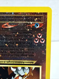 Entei #34 Black Star Promo Reverse Holo Rare Vintage Pokemon Card - LP - Image 5