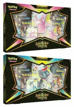 Pokemon TCG: Shining Fates Premium Collection Set [Shiny Crobat/Dragapult VMAX, 820650808715 - Image 1
