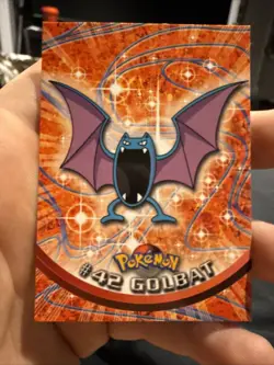 #42 Golbat Topps 1999 TV Animation Series Pokemon - Image 1