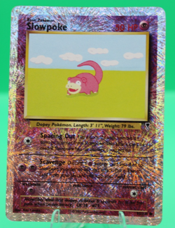 Slowpoke 93/110 Reverse Holo Legendary Collection Pokemon Card LP to MP - Image 1