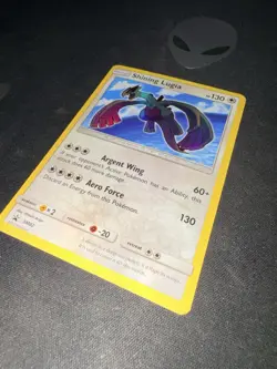 Pokemon Card Shining Lugia - SM82 Shiny Holo Rare SM Promo LP - Image 2
