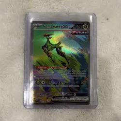 Iron Leaves ex 203/162 SV05 Temporal Forces Ultra Rare Holo 220 HP Pokemon TCG - Image 1
