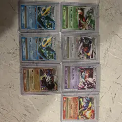 Pokemon TCG Diamond & Pearl LV.X Holo Card Lot - 7 Cards, Empoleon, Mewtwo - Image 1
