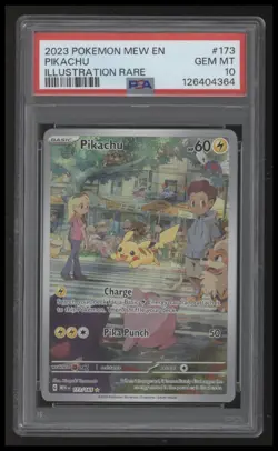 PSA 10 Pikachu Illustration Rare 173/165 - 2023 Pokemon Scarlet & Violet 151 EN - Image 1