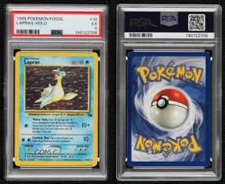 Lapras Holo Pokemon Fossil PSA 5 1999 - Image 3