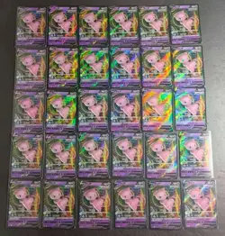 30 Lot Pokemon TCG Chinese CS4bC Mew V Rare Holo SE58 - Image 1