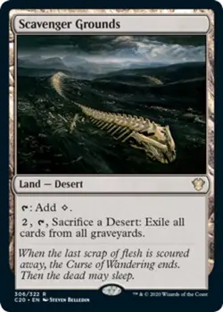 Scavenger Grounds - Commander 2020 #306/322 MTG Magic The Gathering - Image 1