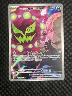 Pokemon Cynthia's Spiritomb 244/217 Me: Ascended Heroes Holo Illustration Rare - Image 1