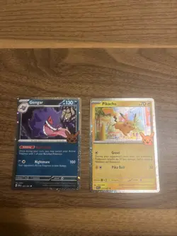Pokemon TCG Gengar & Pikachu 2024 Halloween Trick Or Trade - Image 2