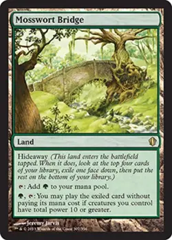 Mosswort Bridge - Commander 2013 #307/356 MTG Magic The Gathering - Image 1