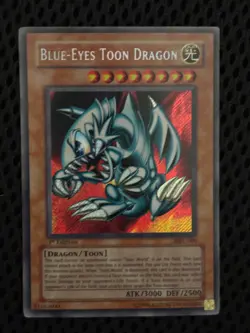 Blue-Eyes Toon Dragon MRL-000 Magic Ruler 1st Edition - Image 1