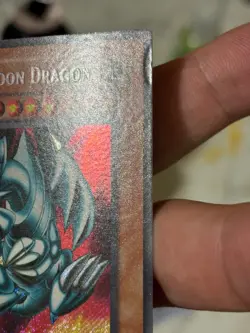 Blue-Eyes Toon Dragon MRL-000 Magic Ruler 1st Edition - Image 4