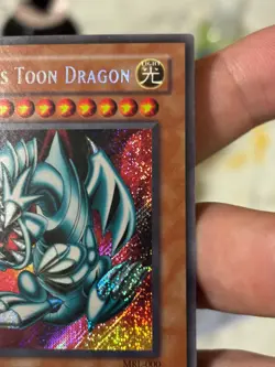 Blue-Eyes Toon Dragon MRL-000 Magic Ruler 1st Edition - Image 5