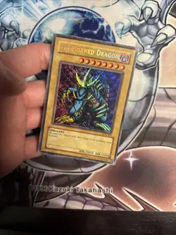 (WNU) Yu-Gi-Oh! Reverse Misprint Tri-Horned Dragon LOB-000 Unlimited HP/DMG - Image 3