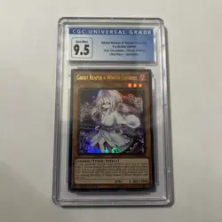 2019 Yu-Gi-Oh! Duel Devastator 1st Edition Ghost Reaper Winter Cherries CGC 9.5 - Image 1