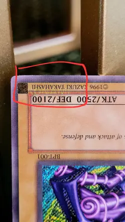 Yu-Gi-Oh Dark Magician Konami Error - Image 2
